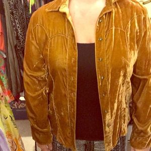 Double d ranch hand made jacket real turquoise